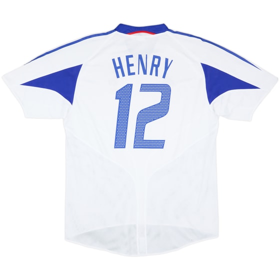2004-06 France Away Shirt Henry #12 - 6/10 - (XL)