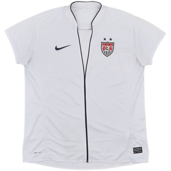 2011 USA Home Shirt - 8/10 - (Women's L)
