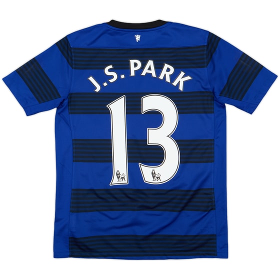 2011-13 Manchester United Away Shirt J.S.Park #13 - 9/10 - (L)