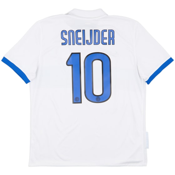2009-10 Inter Milan Away Shirt Sneijder #10 - 8/10 - (XL)