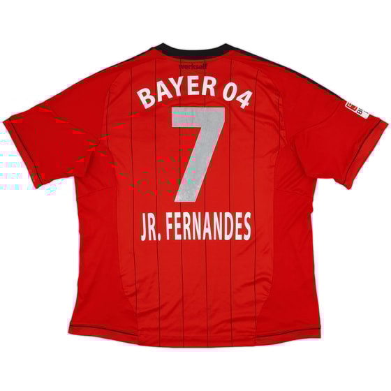 2012-13 Bayern Leverkusen Away Shirt Jr. Fernandes #7 - 4/10 - (XXL)