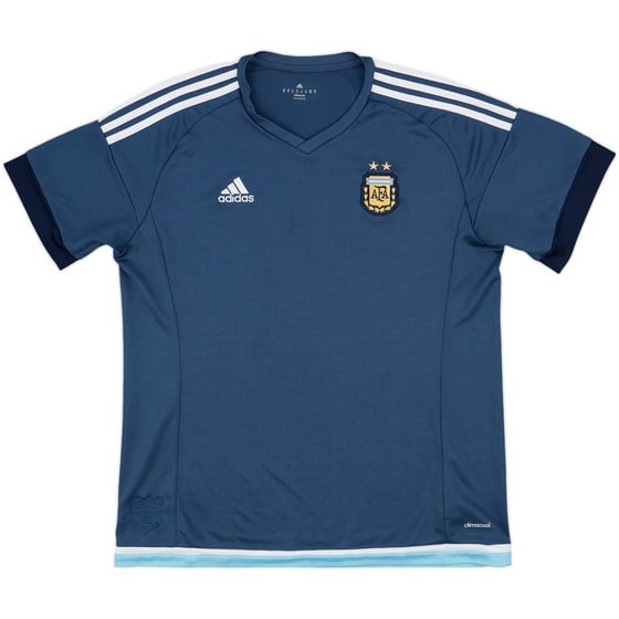 2015-16 Argentina Away Shirt - 7/10 - (XL)