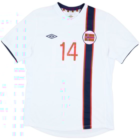 2012-13 Norway Match Issue Away Shirt #14