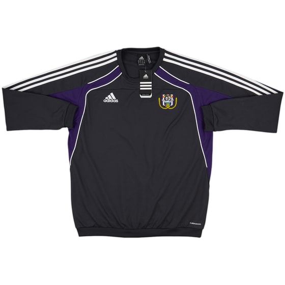 2010-11 Anderlecht adidas Sweat Top (XXL)