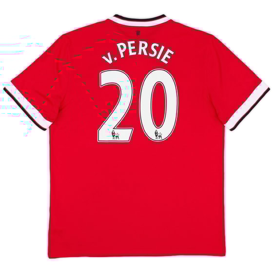 2014-15 Manchester United Home Shirt v.Persie #20