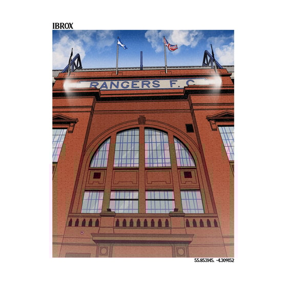 Ibrox A3 Print/Poster