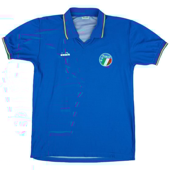 1986-91 Italy Home Shirt #15 (Baggio)