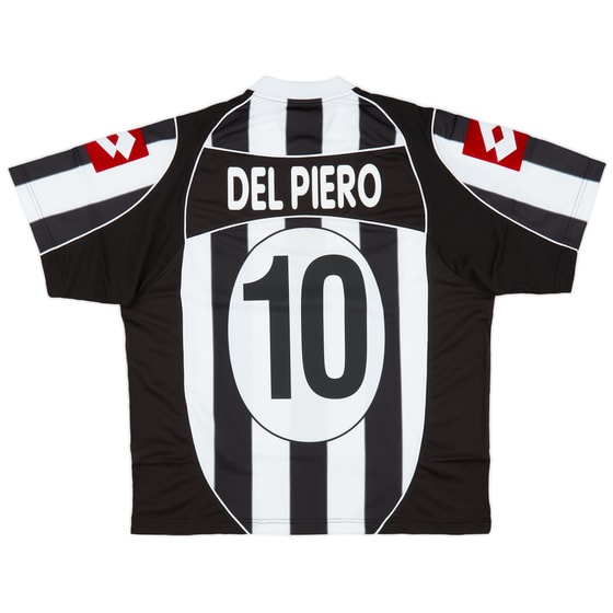 2002-03 Juventus Home Shirt Del Piero #10