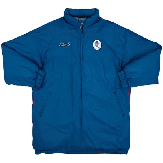 2003-04 Bolton Reebok Padded Bench Coat - 8/10 - (XL)