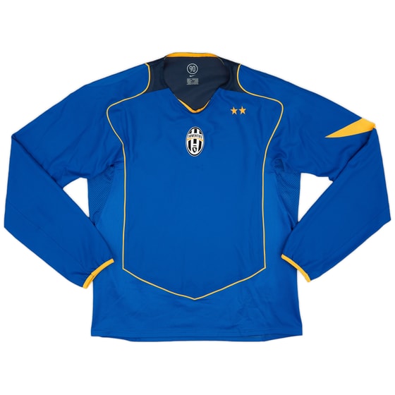2004-05 Juventus Player Issue Third L/S Shirt - 8/10 - (L)