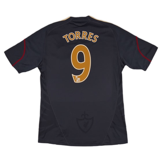 2009-10 Liverpool Away Shirt Torres #9
