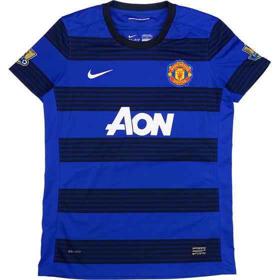 2011-13 Manchester United Away Shirt - 8/10 - Women's (XL)