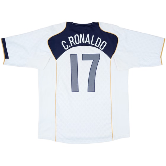 2004-06 Portugal Away Shirt C. Ronaldo #17 - 8/10 - (XL)