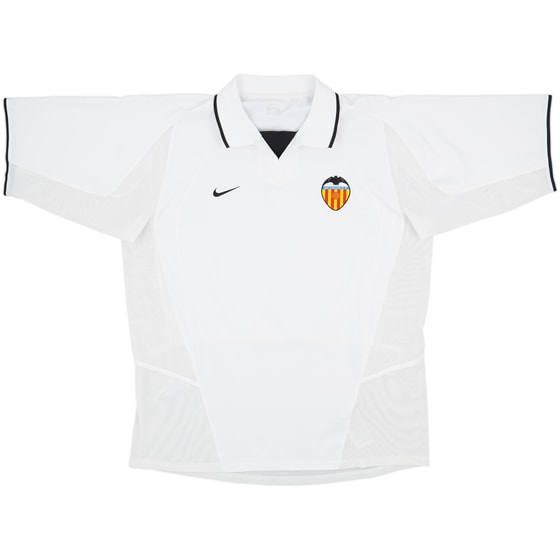 2003-04 Valencia Home Shirt - 8/10 - (XL)