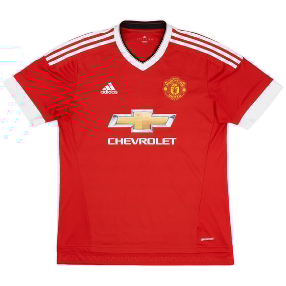 2015-16 Manchester United Home Shirt 