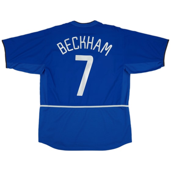 2002-03 Manchester United Third Shirt Beckham #7