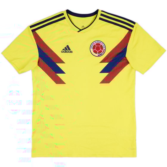 2018-19 Colombia Home Shirt - 9/10 - (XL.Boys)