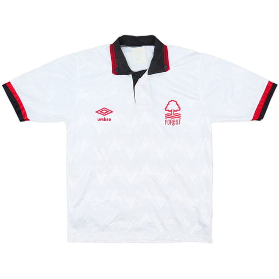 1989-91 Nottingham Forest Away Shirt - 9/10 - (M.Boys)