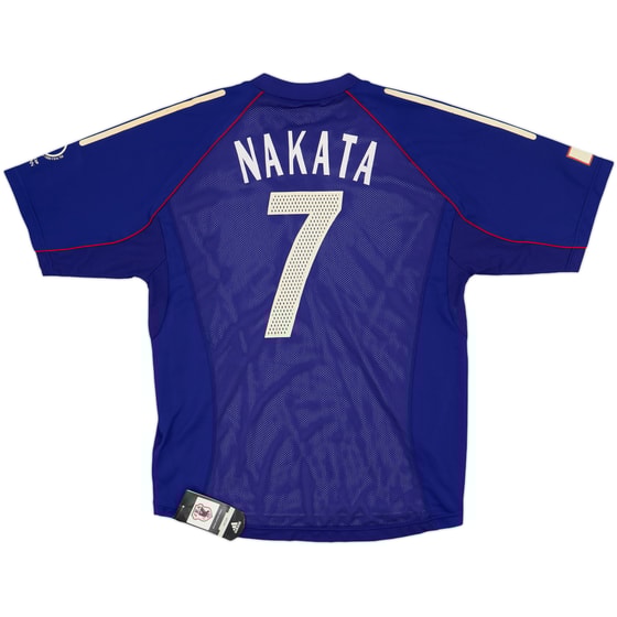 2002-04 Japan Player Issue Home Shirt Nakata #7 (XL)