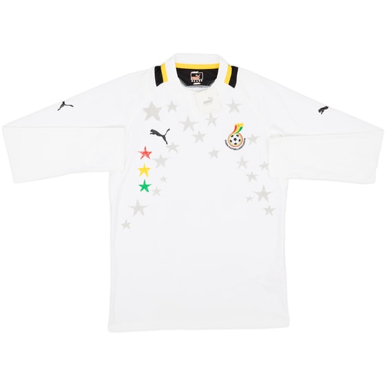 2012-13 Ghana Player Issue Home L/S Shirt (XXL)