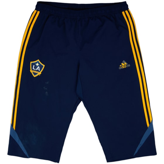 2008-09 LA Galaxy adidas Training 3/4 Shorts - 4/10 - (L)