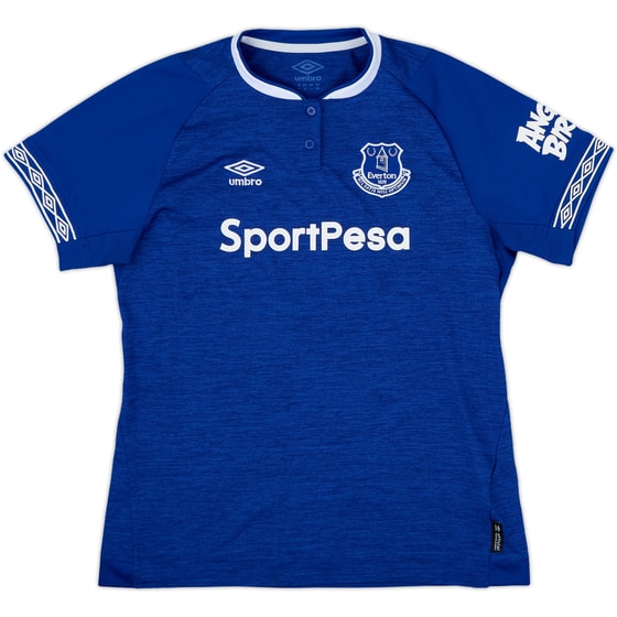 2018-19 Everton Home Shirt - 10/10 - (Women's M)