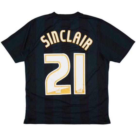 2010-11 Swansea Away Shirt Sinclair #21 - 8/10 - (M.Boys)