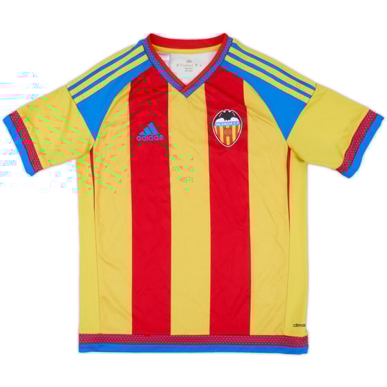 2015-16 Valencia Away Shirt - 7/10 - (L.Boys)