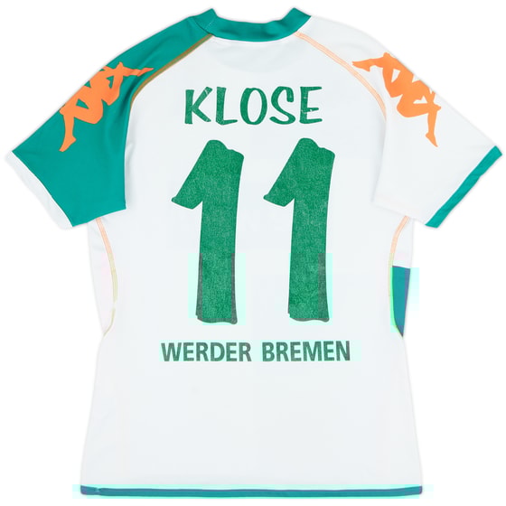 2006-07 Werder Bremen Home Shirt Klose #11 - 5/10 - (XL.Boys)