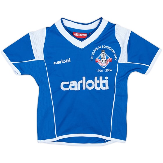 2005-06 Oldham Home Shirt - 9/10 - (2-3 Years)