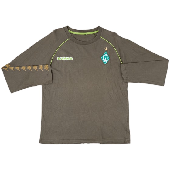 2008-09 Werder Bremen Kappa Training L/S Shirt - 8/10 - (XL.Boys)