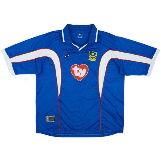 2002-03 Portsmouth Home Shirt Lewis - 6/10 - (XL)
