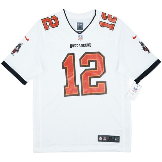 2020-22 Tampa Bay Buccaneers Brady #12 Nike Game Away Jersey (M)