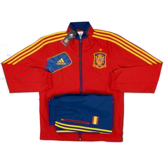 2011-12 Spain adidas Tracksuit (S)