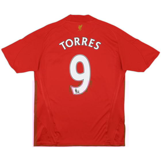 2008-10 Liverpool Home Shirt Torres #9 - 8/10 - (Women's XL)