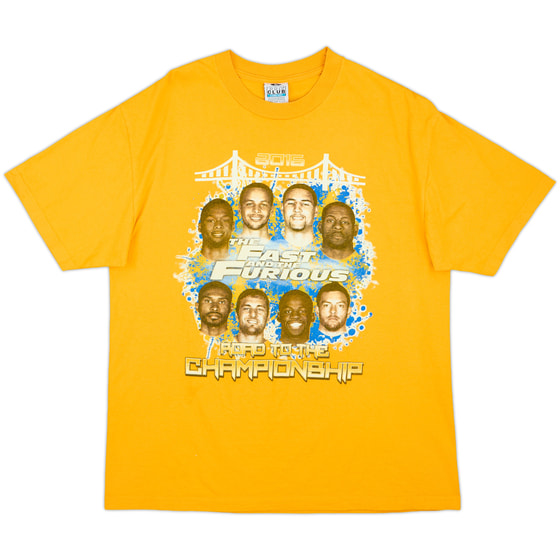 2014-15 Golden State Warriors 'Road to the Championship' Tee - 7/10 - (XL)