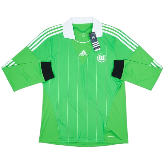 2013-14 Wolfsburg Away L/S Shirt (L)