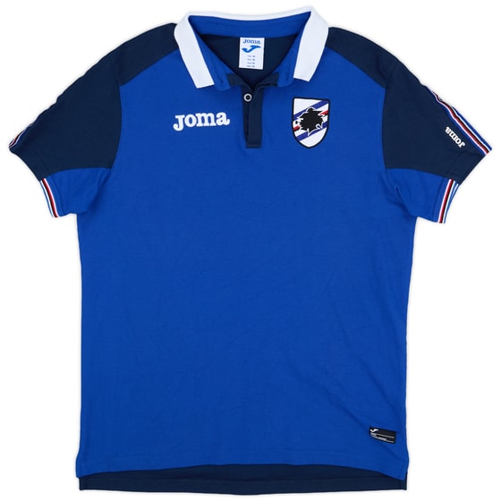 2016-17 Sampdoria Joma Polo Shirt - 9/10 - (M)