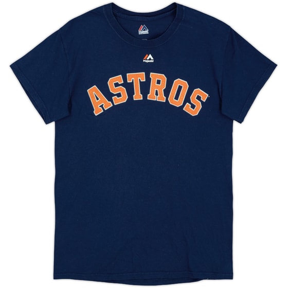 2018 Houston Astros Altuve #27 Majestic Tee - 8/10 - (S)