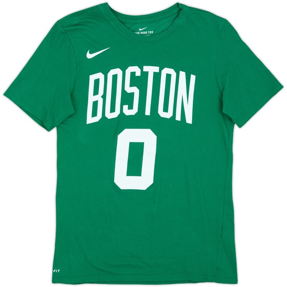 2018-19 Boston Celtics Tatum #0 Nike Tee - 9/10 - (S)