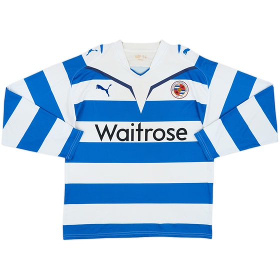 2009-10 Reading Home L/S Shirt - 5/10 - (L)