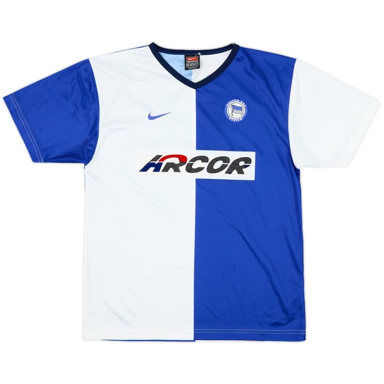 2001-02 Hertha Berlin Home Shirt - 6/10 - (XL.Boys)