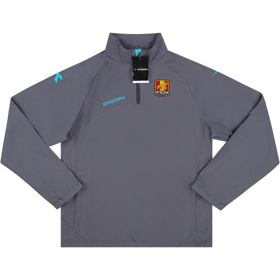 2014-15 FC Nordsjaelland Diadora 1/4 Zip Windbreaker Training Top