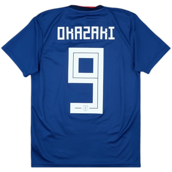 2018-19 Japan Home Shirt Okazaki #9 - 10/10 - (XS)