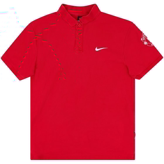 2014-15 Manchester United Nike Polo Shirt - 7/10 - (L)