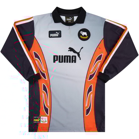 1997-98 Derby County GK Shirt - 7/10 - (S)