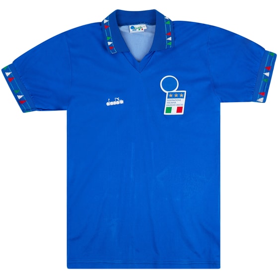 1992-93 Italy Home Shirt - 6/10 - (XL)
