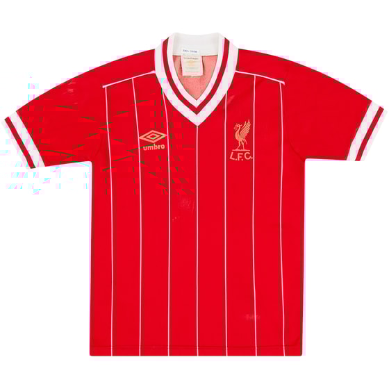 1982-85 Liverpool Home Shirt - 6/10 - (L.Boys)