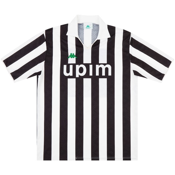 1991-92 Juventus Home Shirt - 8/10 - (L)