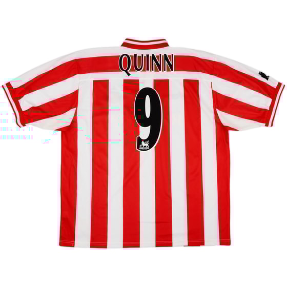1999-00 Sunderland Home Shirt Quinn #9 - 6/10 - (XXL)